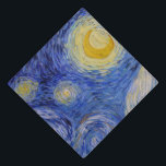 Vincent Van Gogh - The Starry night Graduation Cap Topper<br><div class="desc">The Starry Night / La nuit etoilee - Vincent Van Gogh in 1889</div>