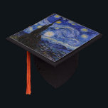 Vincent Van Gogh - The Starry night Graduation Cap Topper<br><div class="desc">The Starry Night / La nuit etoilee - Vincent Van Gogh in 1889</div>