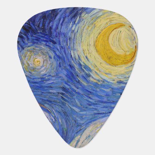 Vincent Van Gogh _ The Starry night Guitar Pick