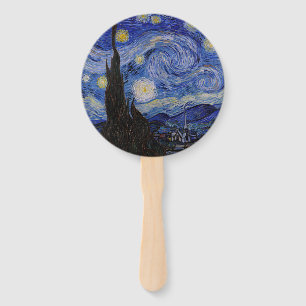 Vincent Van Gogh - The Starry night Hand Fan