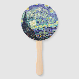 Vincent Van Gogh The Starry Night Hand Fan
