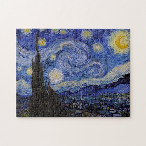 Vincent Van Gogh _ The Starry night Jigsaw Puzzle