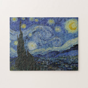 Vincent Van Gogh, The Starry Night Jigsaw Puzzle