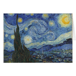 Vincent van Gogh The Starry Night, June 1889 Cards