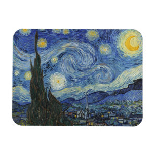 Vincent van Gogh The Starry Night, June 1889 Magnet