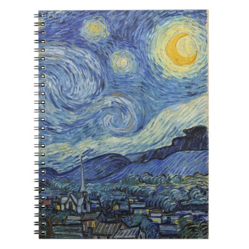 Vincent van Gogh  The Starry Night June 1889 Notebook