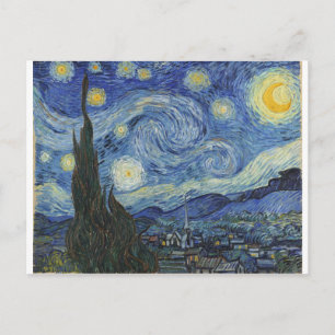 Vincent van Gogh The Starry Night, June 1889 Postcard