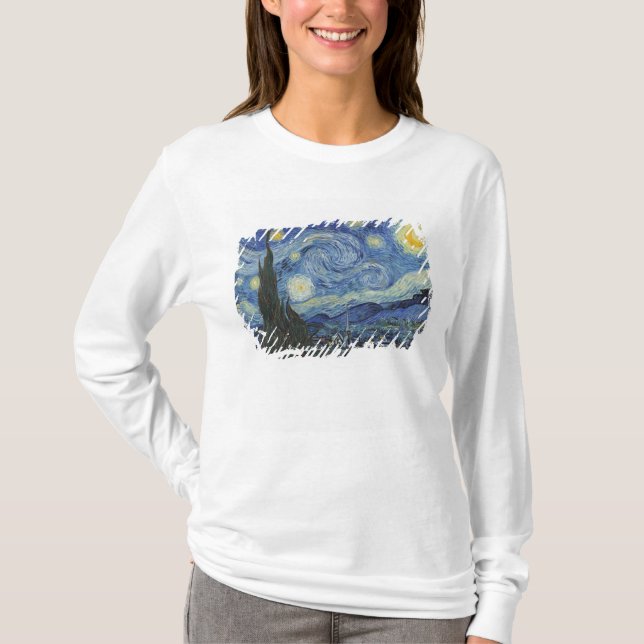Vincent van Gogh | The Starry Night, June 1889 T-Shirt (Front)