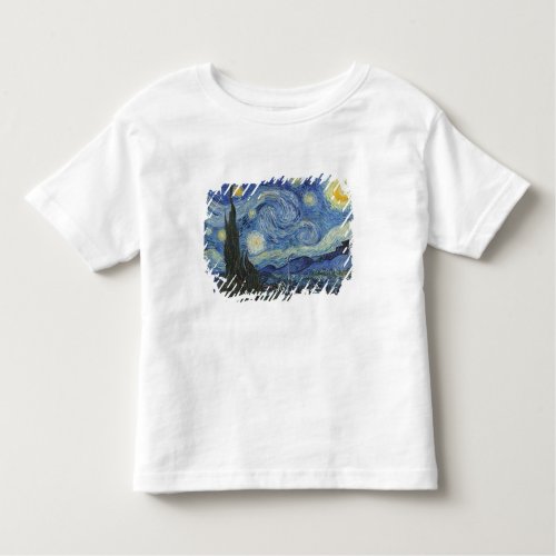 Vincent van Gogh  The Starry Night June 1889 Toddler T_shirt