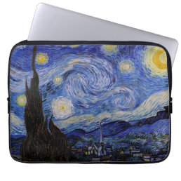 Vincent Van Gogh - The Starry night Laptop Sleeve