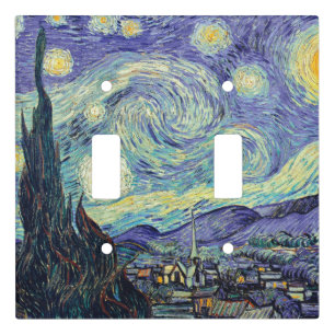 Vincent Van Gogh/ The Starry Night   Light Switch Cover