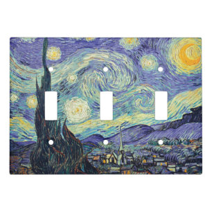 Vincent Van Gogh/ The Starry Night   Light Switch Cover