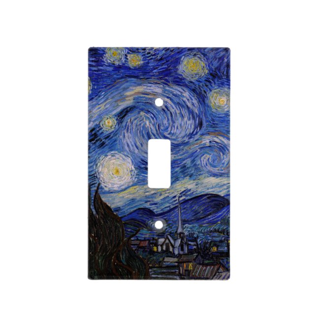 Vincent Van Gogh - The Starry night Light Switch Cover (Front)