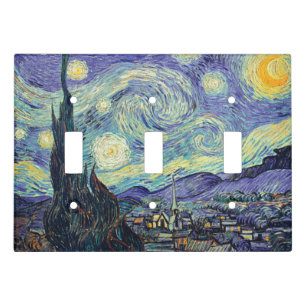 Vincent Van Gogh/ The Starry Night   Light Switch Cover