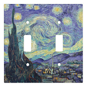 Vincent Van Gogh/ The Starry Night   Light Switch Cover