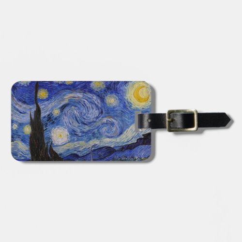Vincent Van Gogh _ The Starry night Luggage Tag
