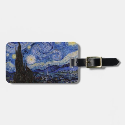 Vincent Van Gogh _ The Starry night Luggage Tag