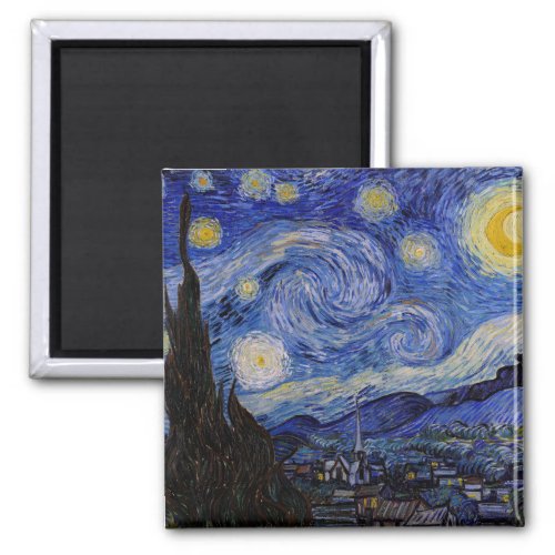 Vincent Van Gogh _ The Starry night Magnet