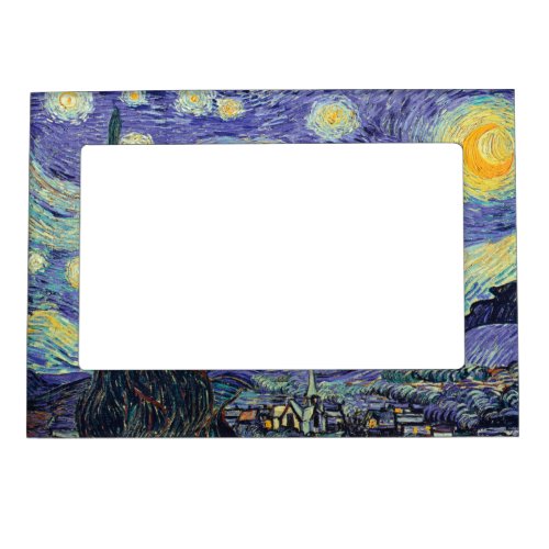 Vincent Van Gogh The Starry Night Magnetic Frame