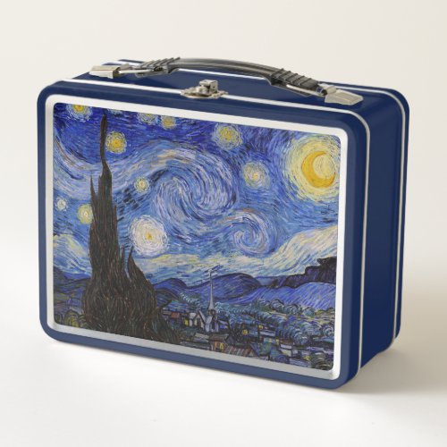 Vincent Van Gogh _ The Starry night Metal Lunch Box