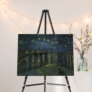Vincent Van Gogh, The Starry Night Over the Rhone Foam Board