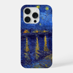Vincent Van Gogh, The Starry Night painting iPhone 15 Pro Case