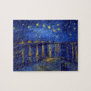 Vincent Van Gogh, The Starry Night painting Jigsaw Puzzle