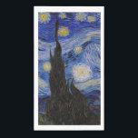 Vincent Van Gogh - The Starry night Paper Guest Towels<br><div class="desc">The Starry Night / La nuit etoilee - Vincent Van Gogh in 1889</div>
