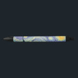Vincent Van Gogh/ The Starry Night   Pen<br><div class="desc">Vincent Van Gogh The Starry Night. This is an old masterpiece from the dutch master painter Vincent Van Gogh was a dutch post impressionist painter. Night Landscape. There is a tree in the foreground. The city is in the middle ground. Mountains in the background. There is a moon in the...</div>