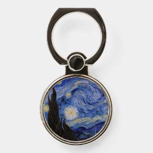 Vincent Van Gogh - The Starry night Phone Ring Stand