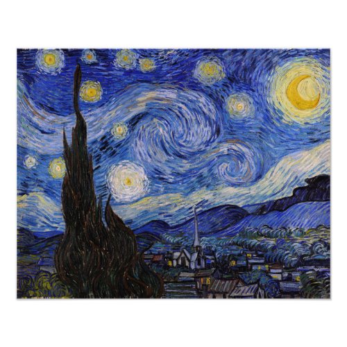 Vincent Van Gogh _ The Starry night Photo Print