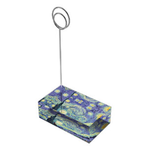 Vincent Van Gogh/ The Starry Night    Place Card Holder