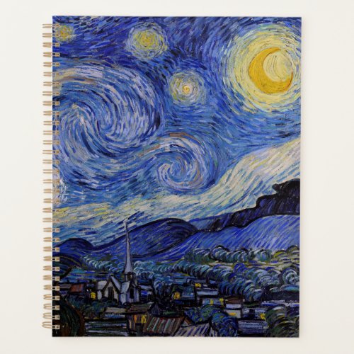 Vincent Van Gogh _ The Starry night Planner