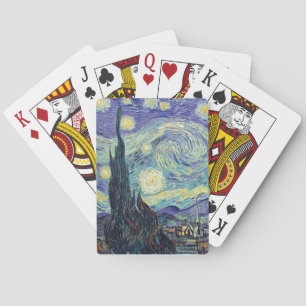 Vincent Van Gogh The Starry Night Poker Cards