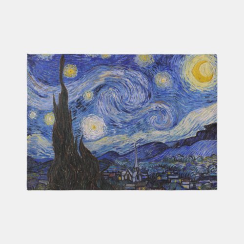 Vincent Van Gogh _ The Starry night Rug