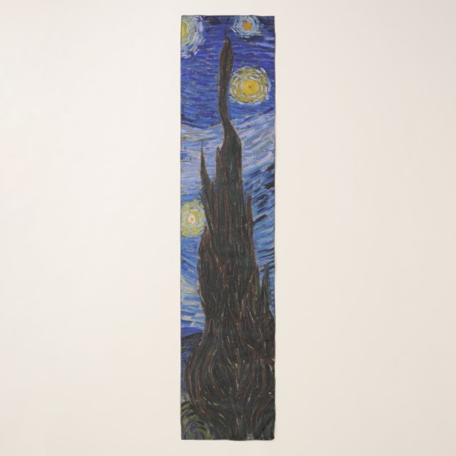Vincent Van Gogh - The Starry night Scarf (Front)