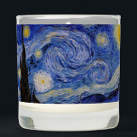 Vincent Van Gogh - The Starry night Scented Candle<br><div class="desc">The Starry Night / La nuit etoilee - Vincent Van Gogh in 1889</div>