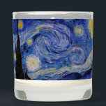 Vincent Van Gogh - The Starry night Scented Candle<br><div class="desc">The Starry Night / La nuit etoilee - Vincent Van Gogh in 1889</div>