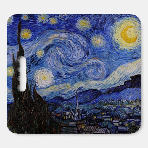Vincent Van Gogh _ The Starry night Seat Cushion