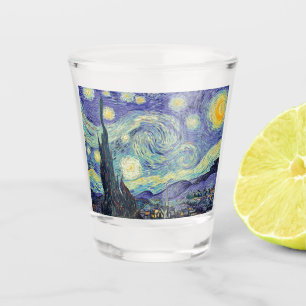 Vincent Van Gogh The Starry Night Shot Glass