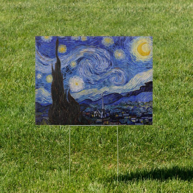 Vincent Van Gogh - The Starry night Sign (Insitu)