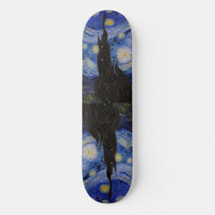 Vincent Van Gogh - The Starry night Skateboard