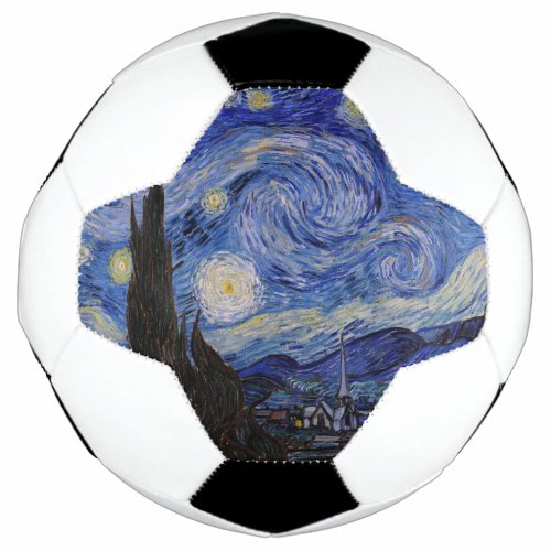 Vincent Van Gogh _ The Starry night Soccer Ball
