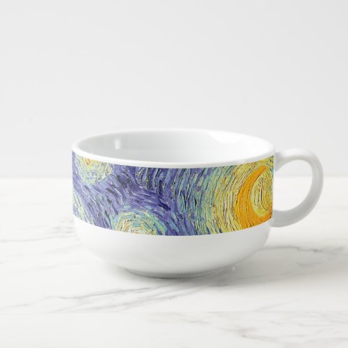 Vincent Van Gogh The Starry Night    Soup Mug