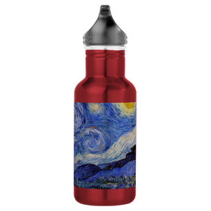 Vincent Van Gogh - The Starry night Stainless Steel Water Bottle