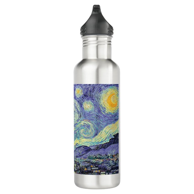 Vincent Van Gogh/ The Starry Night   Stainless Steel Water Bottle (Right)