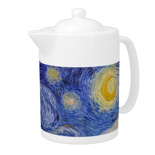 Vincent Van Gogh _ The Starry night Teapot