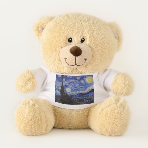 Vincent Van Gogh _ The Starry night Teddy Bear