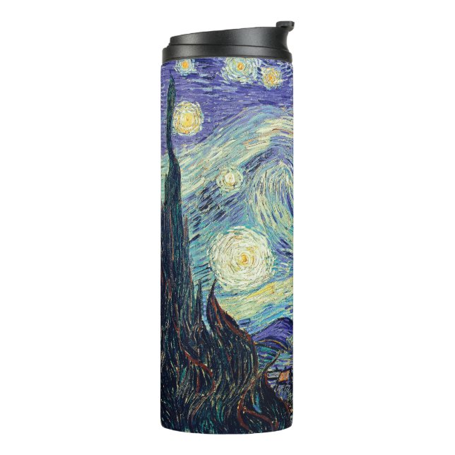 Vincent Van Gogh/ The Starry Night    Thermal Tumbler (Rotated Left)