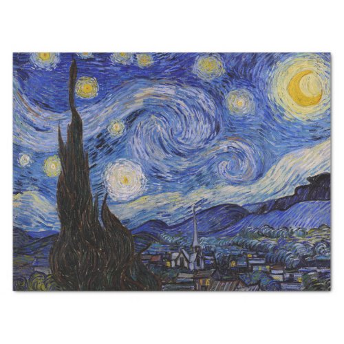 Vincent Van Gogh _ The Starry night Tissue Paper